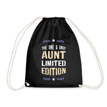 Aunt Limited Edition - Drawstring Bag - black - Front
