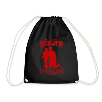 Kaiserslautern Football Tradition Gift - Drawstring Bag - black - Front