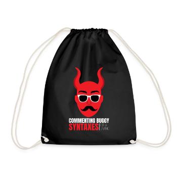 Compilation sarcastique de codeurs humoristiques Citation - Sac de sport léger - noir - Devant