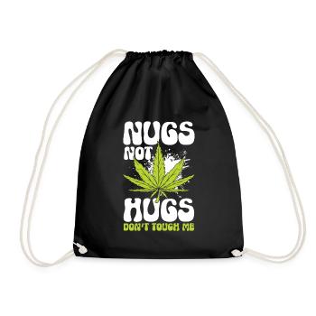 Don't Touch My Provocation Trouble - Drawstring Bag - black - Front