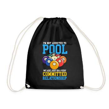 Joueur de billard Cue Sports Billard - Sac de sport léger - noir - Devant