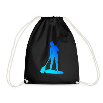 Standup Paddle Standup Paddle Sup Femme - Sac de sport léger - noir - Devant