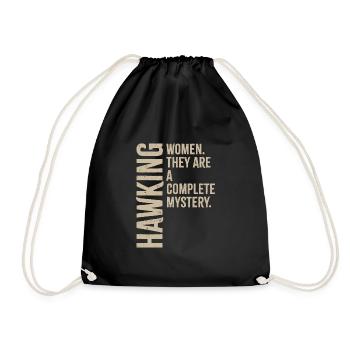 Hawking - Women - Drawstring Bag - black - Front