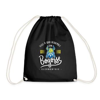 un bogosse clermontois rugby clermont humour - Sac de sport léger - noir - Devant