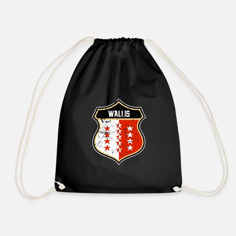 Wallis - Turnbeutel - Schwarz