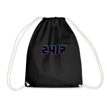 24/7 - Sac de sport léger - noir - Devant