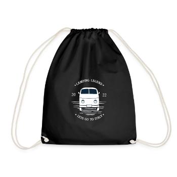 Camping Legend 2022 Camping Camping Italie - Sac de sport léger - noir - Devant