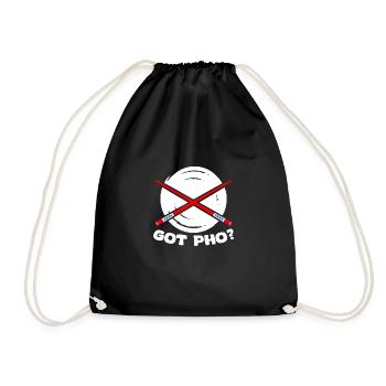 Got Pho Funny Pho Pun Pho Soup For A Vietnamese - Turnbeutel - Schwarz - Vorne