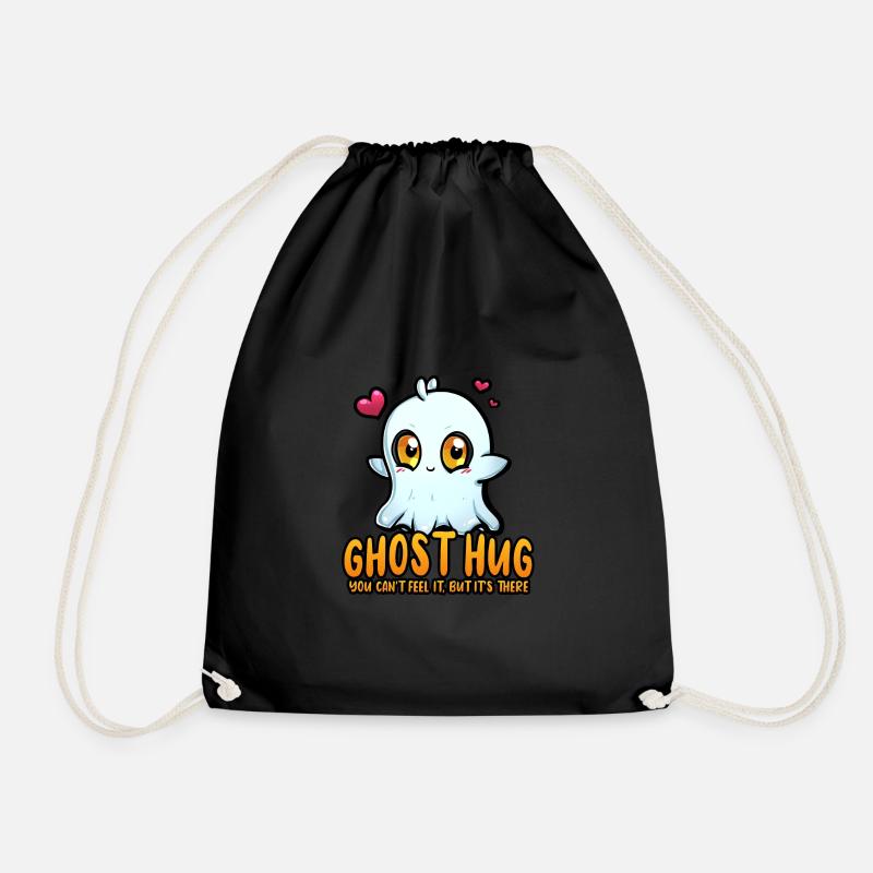 Ghost Hug - You can't feel it, but it's there! - Turnbeutel - Schwarz