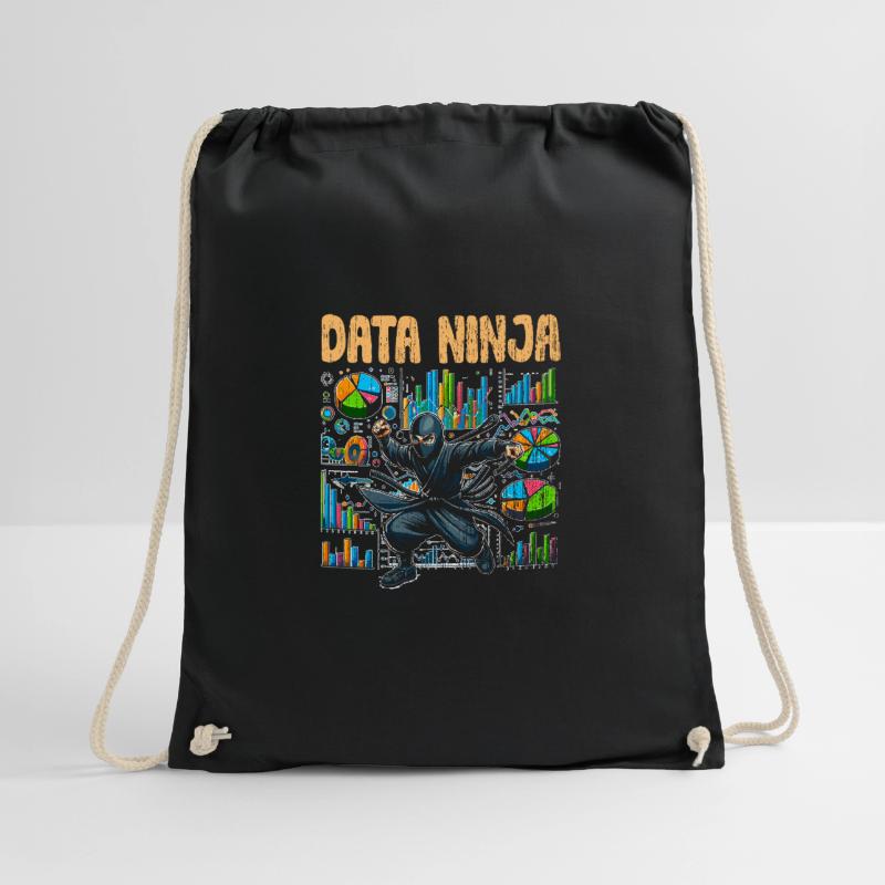 Data Ninja Retro Data Science Deep Learning pour Sac de sport léger