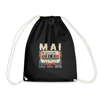 Mai 1983 - Sac de sport léger - noir - Devant