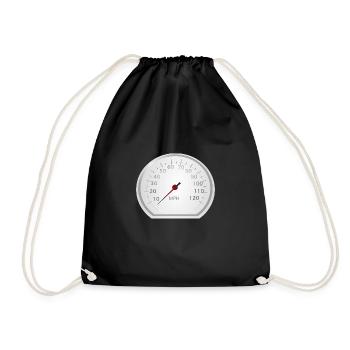 compteur de vitesse - Sac de sport léger - noir - Devant