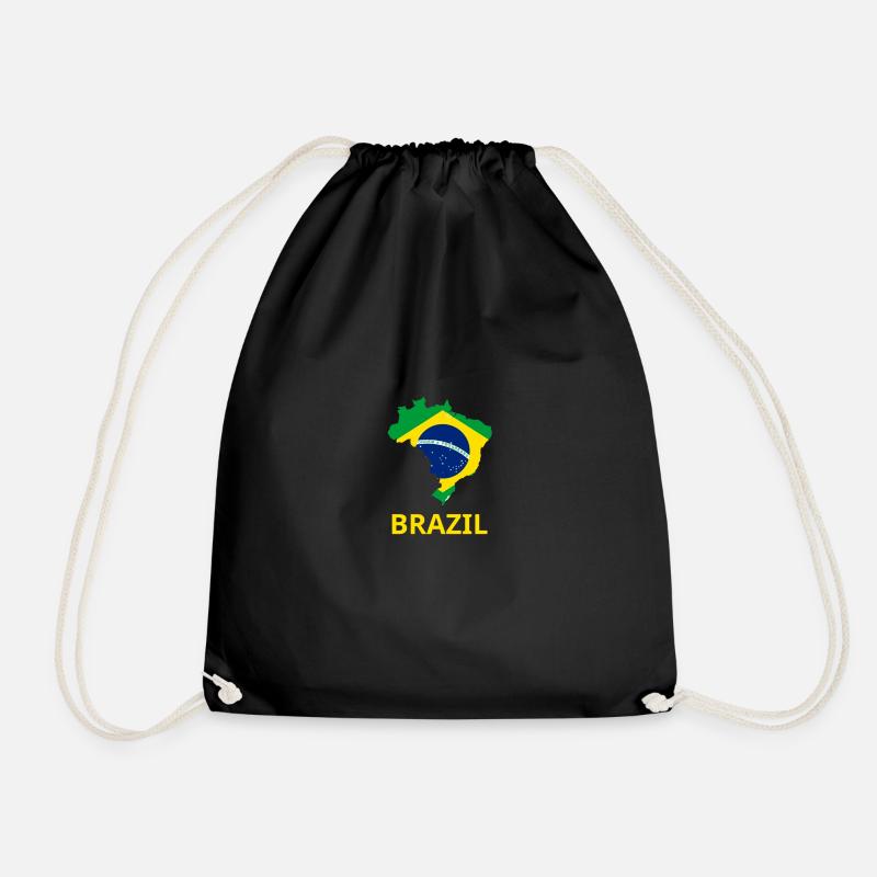 brazil - Turnbeutel - Schwarz