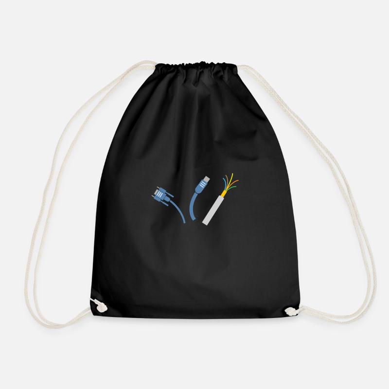 câble - Sac de sport léger - noir