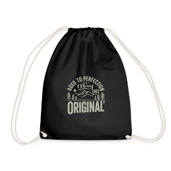 May 1982 – Legend of the Peaks and Mountains - Drawstring Bag - black - Front