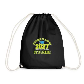 Futur cours de 2027 J’ai survécu à 8th Grade Funny - Sac de sport léger - noir - Devant