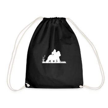 Gorilla - Sac de sport léger - noir - Devant