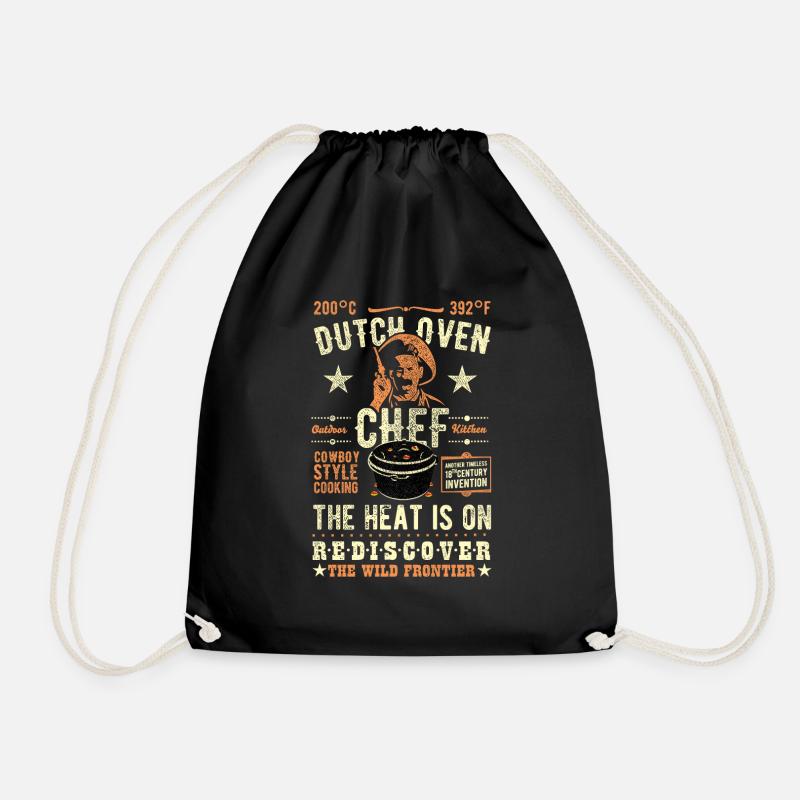 Dutch Oven Original Design Dutch Oven Chef Outlaw - Turnbeutel - Schwarz