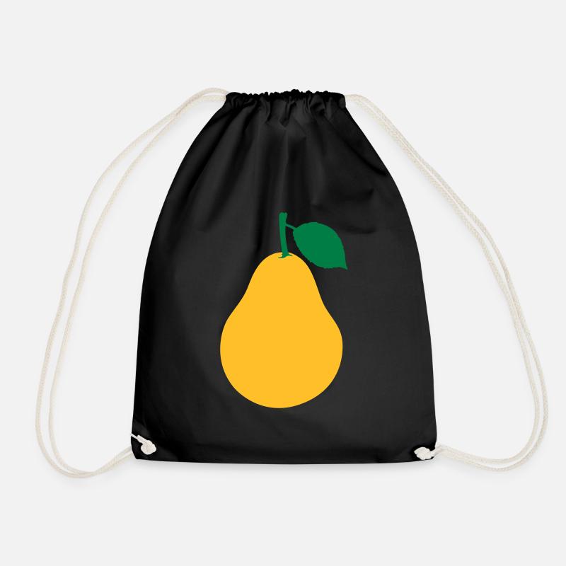 Pear - Turnbeutel - Schwarz