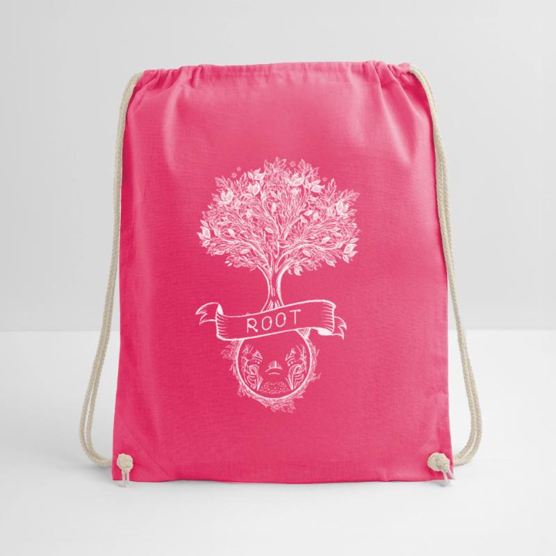 root user linux admin server Drawstring Bag