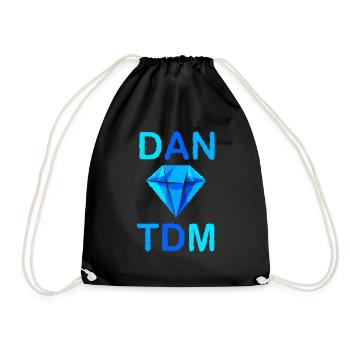 Rumbled DAN TDM - Drawstring Bag - black - Front