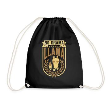 No Drama Lama Laurel Wreath - Sac de sport léger - noir - Devant