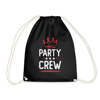 Équipage de fête - Sac de sport léger - noir - Devant