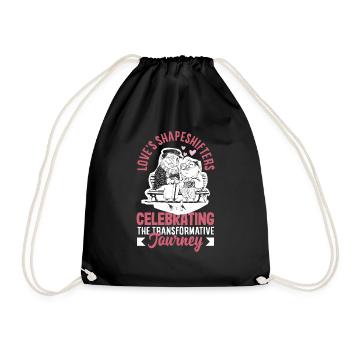 Love's Shapeshifters Celebrating the - Drawstring Bag - black - Front