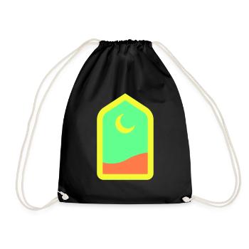 porte - Sac de sport léger - noir - Devant
