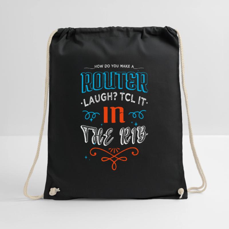 Joke Computers Informatics C Sharp Programming Drawstring Bag