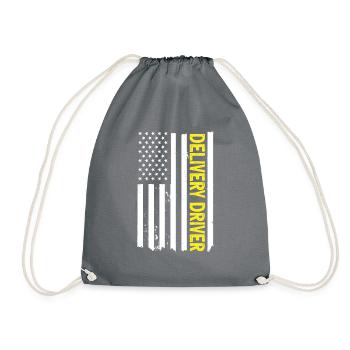 Supplier Package Delivery - Drawstring Bag - grey - Front