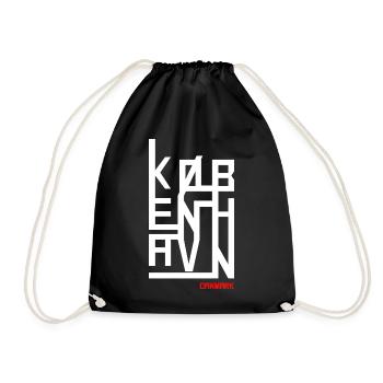Géométrie de Copenhague - Sac de sport léger - noir - Devant