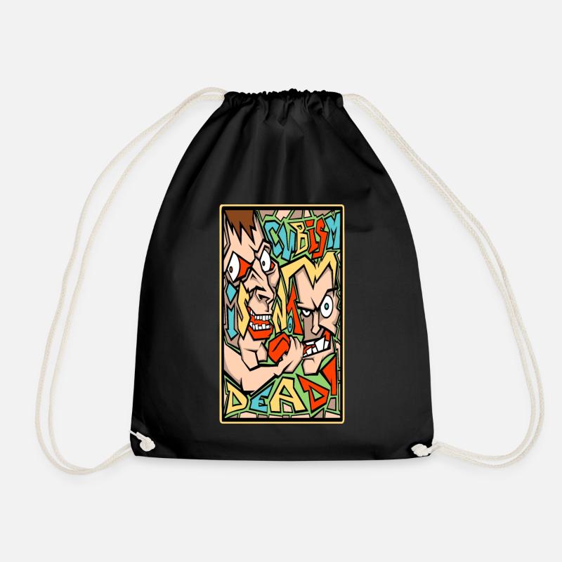 Cubisme - Sac de sport léger - noir