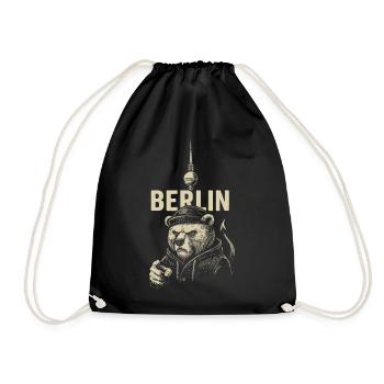 Rebelle de la capitale - Sac de sport léger - noir - Devant