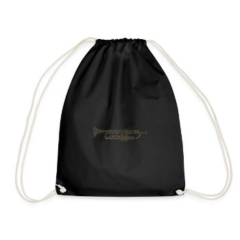 Music DNA avec trompette Silhouette – Creative Music - Sac de sport léger - noir - Devant