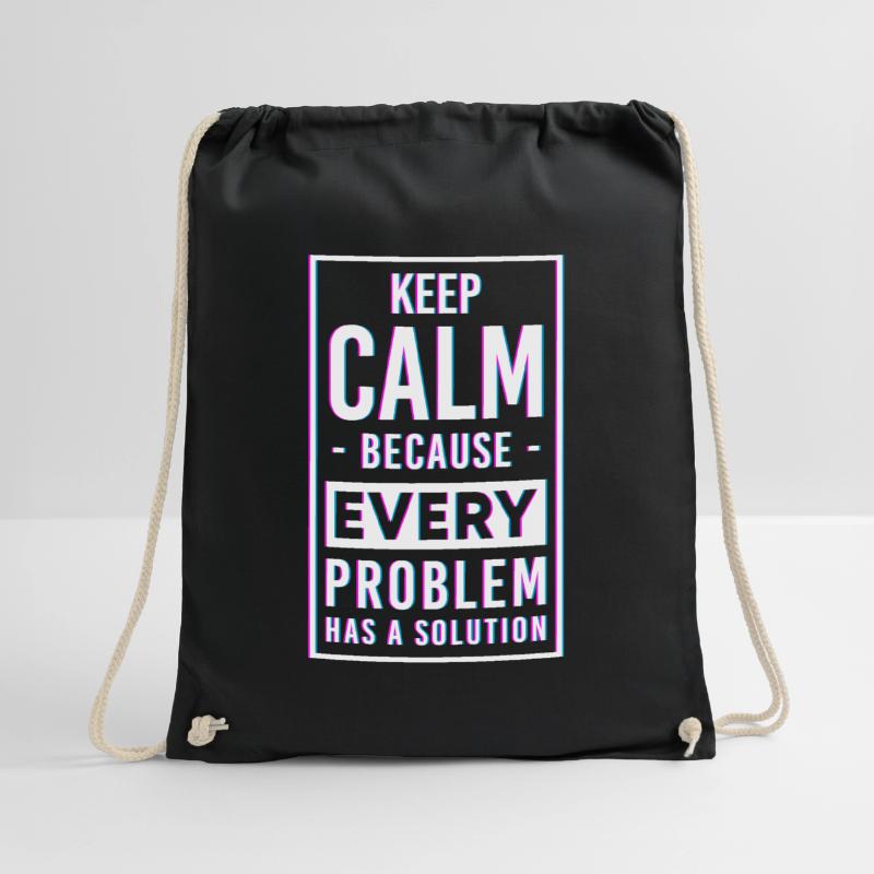 Problem Not My Problem The Problem Drawstring Bag