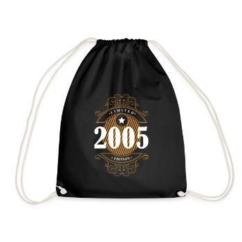 2005 Édition Limitée Anniversaire - Sac de sport léger - noir - Devant