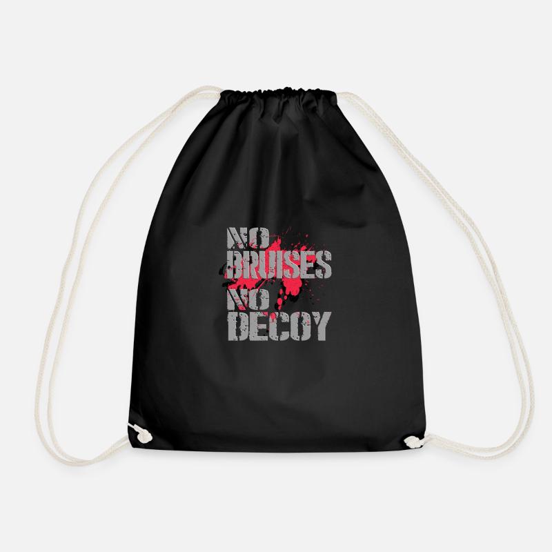 No Bruises No Decoy - Turnbeutel - Schwarz