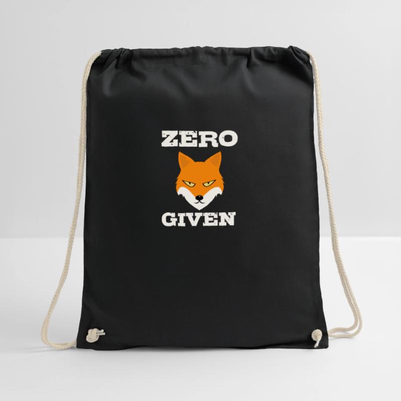 Zero Fox Given - Fox Head Design Turnbeutel
