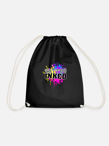 Tattoo Inked - Turnbeutel - Schwarz