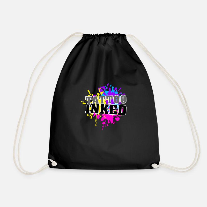 Tattoo Inked - Turnbeutel - Schwarz
