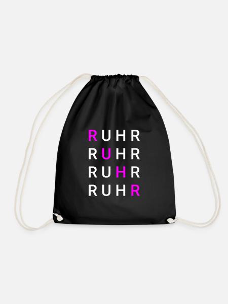 RUHR - Turnbeutel - Schwarz