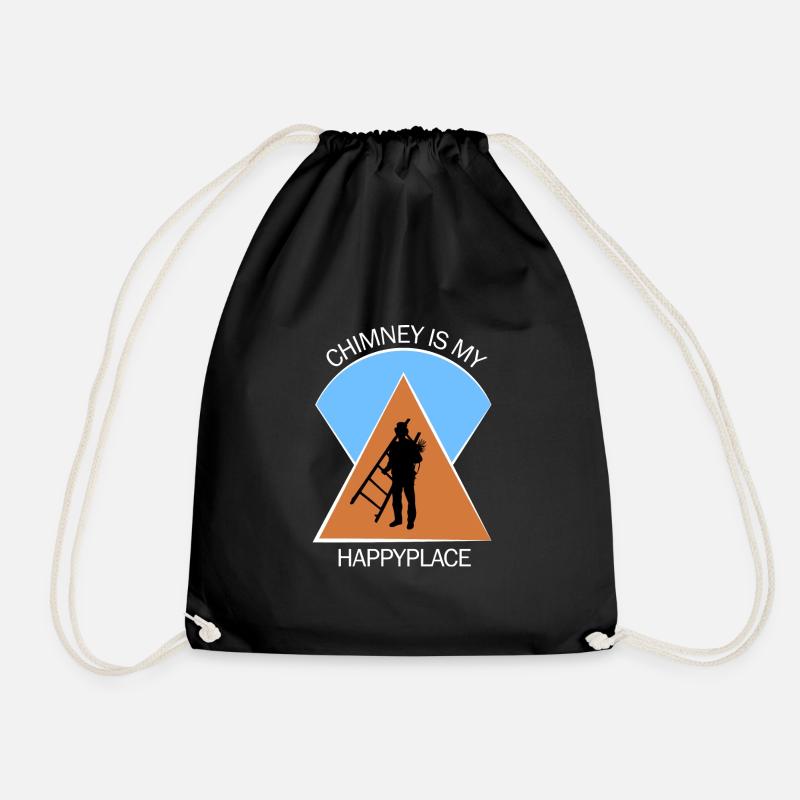 Chimney Sweep Chimney Sweep - Drawstring Bag - black