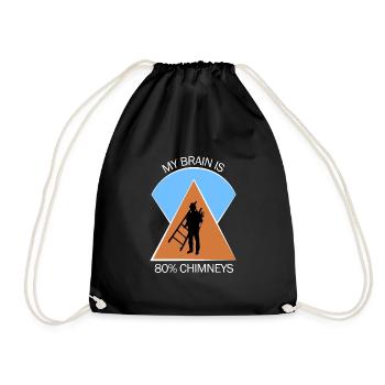 Chimney Sweep Chimney Sweep - Drawstring Bag - black - Front