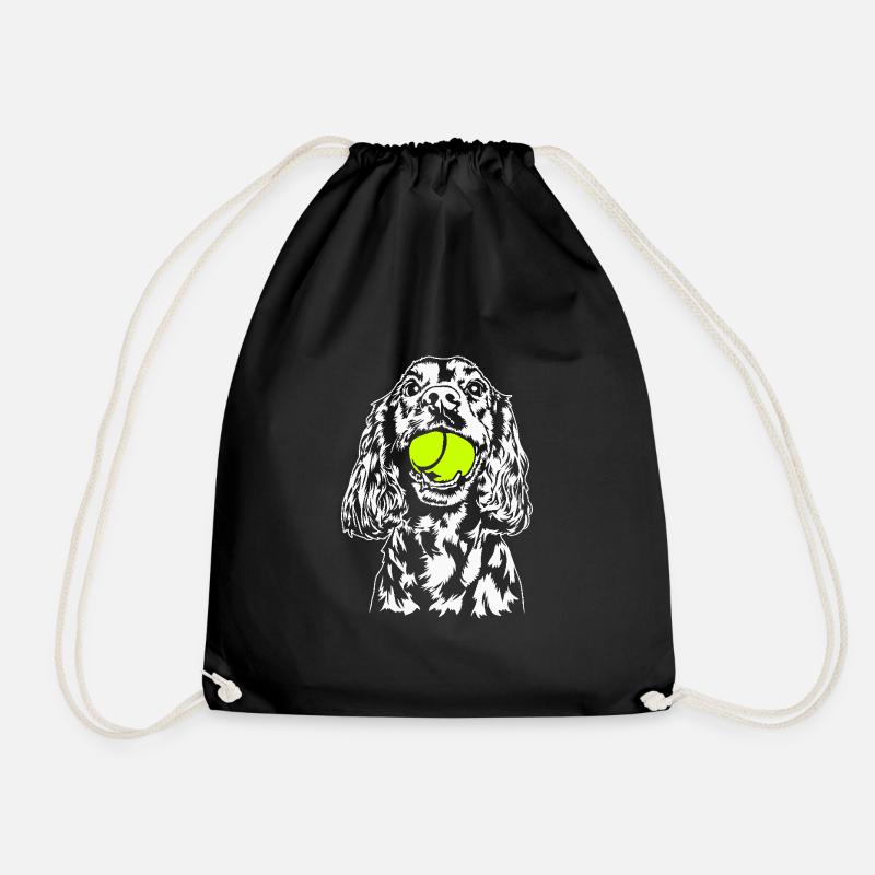 Cocker Spaniel Hunde Hund Wilsigns - Turnbeutel - Schwarz