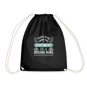 Boxing Threads 16 - Turnbeutel - Schwarz - Vorne