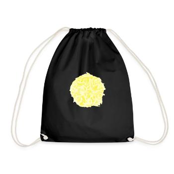 Rupture hypothétique d’un v.T-shirt à bulles - Sac de sport léger - noir - Devant