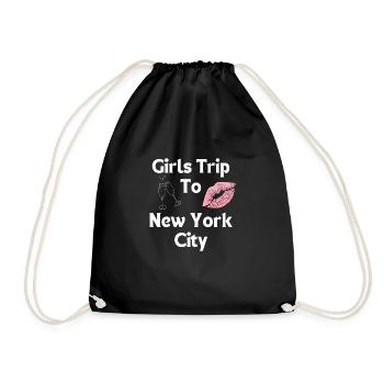 Voyage de filles à New York EVJ - Sac de sport léger - noir - Devant