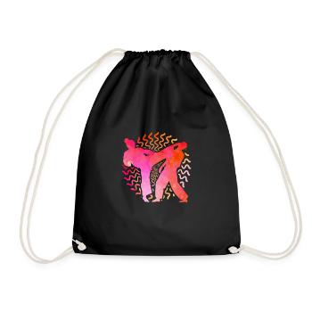 Karaté - Sac de sport léger - noir - Devant