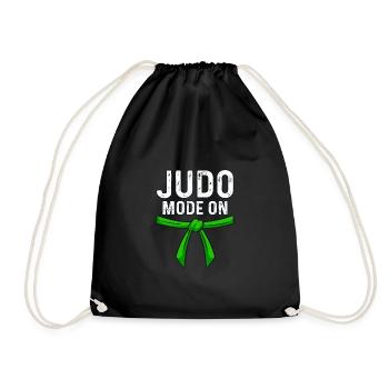 Judo Mode on - Drawstring Bag - black - Front